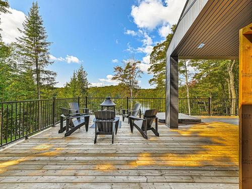 Patio - 7 Ch. Des Loutres, Wentworth, QC - Outdoor With Deck Patio Veranda