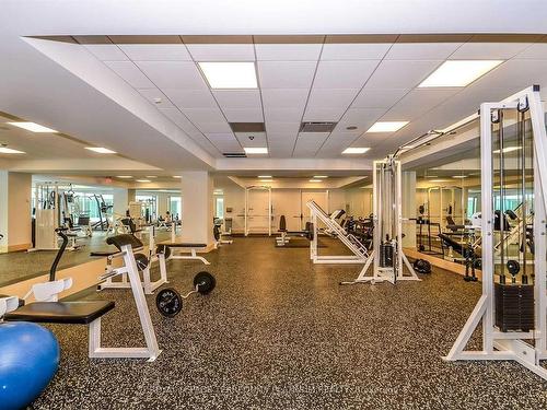 2009-10 Yonge St, Toronto, ON - Indoor Photo Showing Gym Room