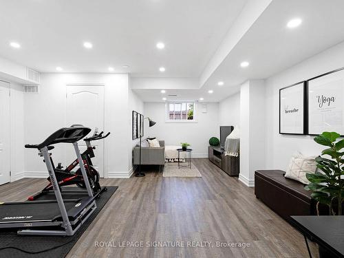 66 Longshore Way, Whitby, ON - Indoor Photo Showing Gym Room