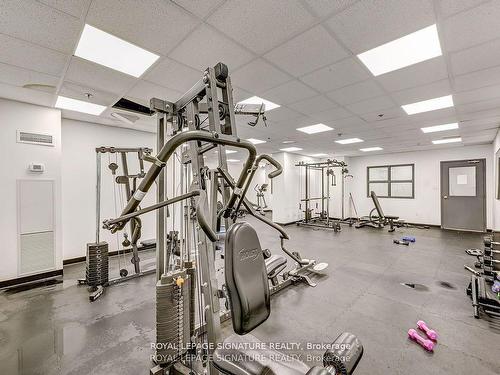 1411-4 Lisa St, Brampton, ON - Indoor Photo Showing Gym Room