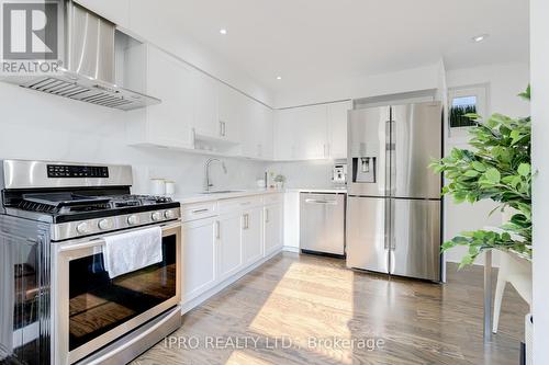 84 Boultbee Avenue, Toronto (Blake-Jones), ON - Indoor Photo Showing Kitchen With Stainless Steel Kitchen