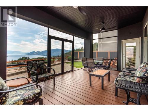 6127 Seymoure Lane, Peachland, BC - Outdoor With Deck Patio Veranda With Exterior