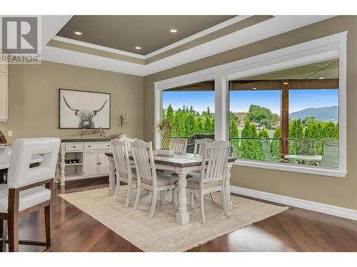 6325 Old Kamloops Road, Vernon, BC - Indoor Photo Showing Dining Room