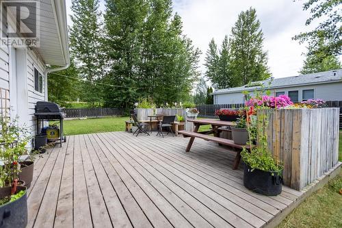 6862 Eugene Road, Prince George, BC - Outdoor With Deck Patio Veranda With Exterior