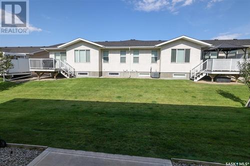 46 4101 Preston Crescent, Regina, SK - Outdoor With Deck Patio Veranda