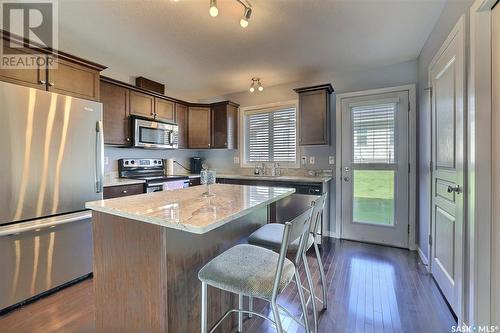 46 4101 Preston Crescent, Regina, SK - Indoor Photo Showing Kitchen With Upgraded Kitchen