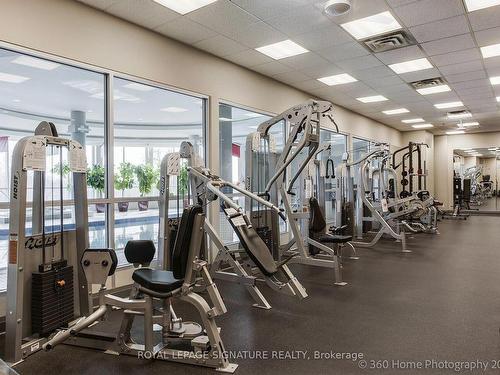 710-1 Rean Dr, Toronto, ON - Indoor Photo Showing Gym Room