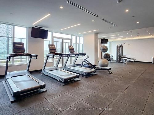 2903-1928 Lake Shore Blvd W, Toronto, ON - Indoor Photo Showing Gym Room