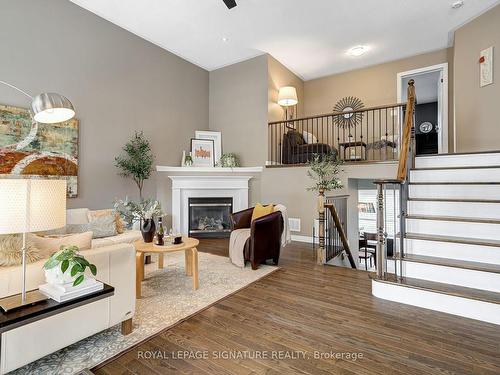 3258 Munson Cres, Burlington, ON - Indoor With Fireplace