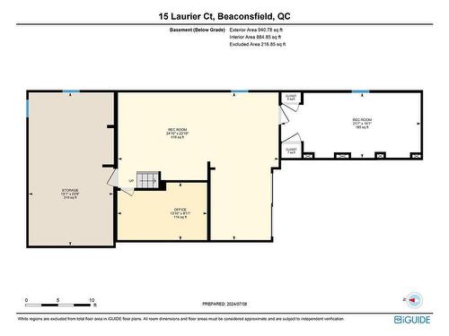 Plan (croquis) - 15 Cours Laurier, Beaconsfield, QC - Other