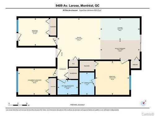 Drawing (sketch) - 9409 Av. Larose, Montréal (Villeray/Saint-Michel/Parc-Extension), QC - Other