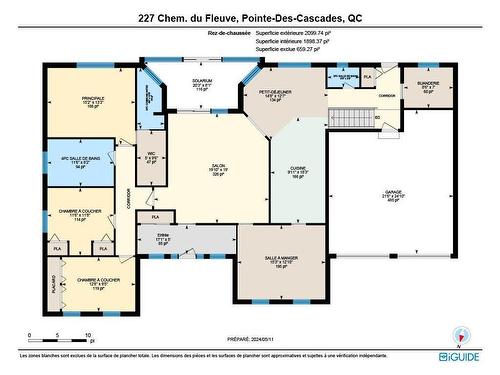 Drawing (sketch) - 227 Ch. Du Fleuve, Pointe-Des-Cascades, QC - Other