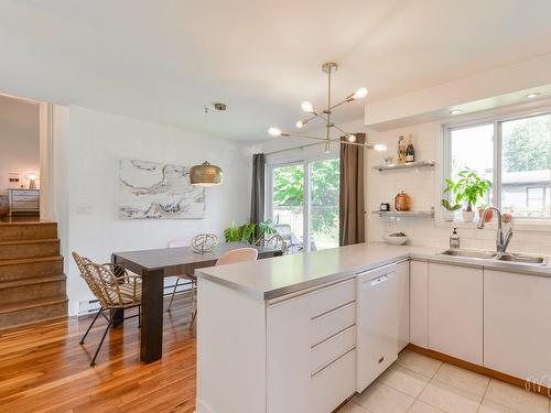 Cuisine - 186 Rue Delorme, Rosemère, QC - Indoor Photo Showing Kitchen With Double Sink