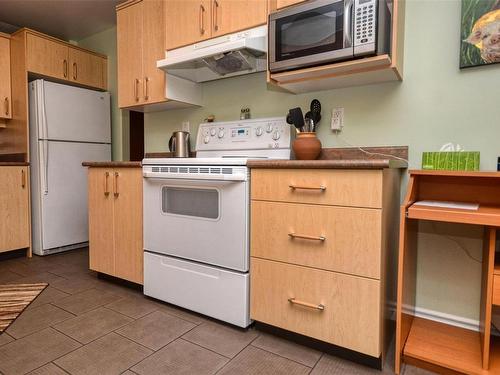 105-1225 Fort St, Victoria, BC - Indoor Photo Showing Kitchen