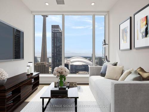 2702-15 Mercer St, Toronto, ON - Indoor Photo Showing Living Room