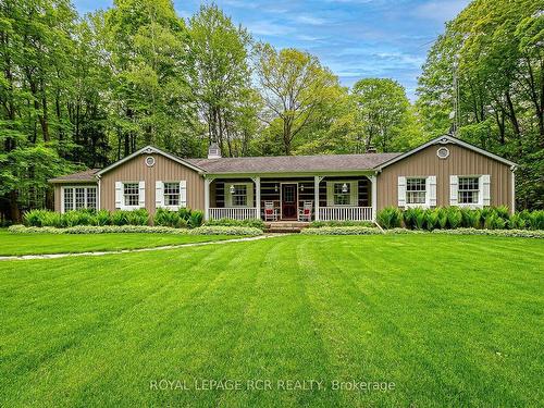 838051 4Th Line E, Mulmur, ON - Outdoor With Deck Patio Veranda With Facade