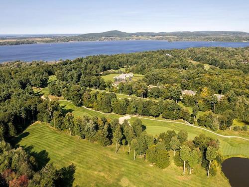 Aerial photo - 108 Rue D'Oxford, Hudson, QC - Outdoor With Body Of Water With View