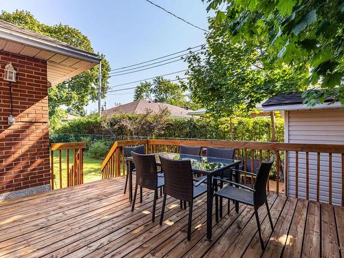 Patio - 2140 Ch. Lucerne, Mont-Royal, QC - Outdoor With Deck Patio Veranda With Exterior