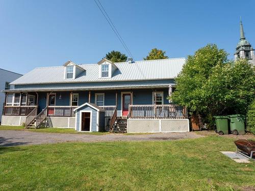 Back facade - 1248  - 1250 Rue St-André, Acton Vale, QC - Outdoor With Deck Patio Veranda