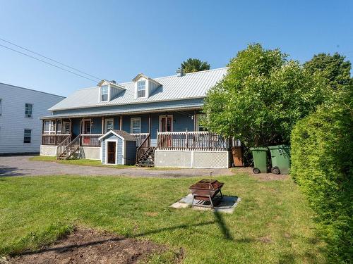 Backyard - 1248  - 1250 Rue St-André, Acton Vale, QC - Outdoor With Deck Patio Veranda