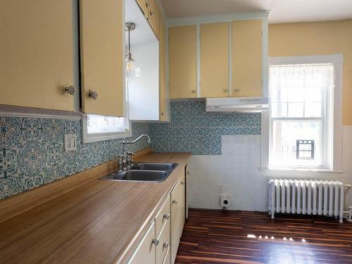 Kitchen - 1248  - 1250 Rue St-André, Acton Vale, QC - Indoor Photo Showing Kitchen With Double Sink