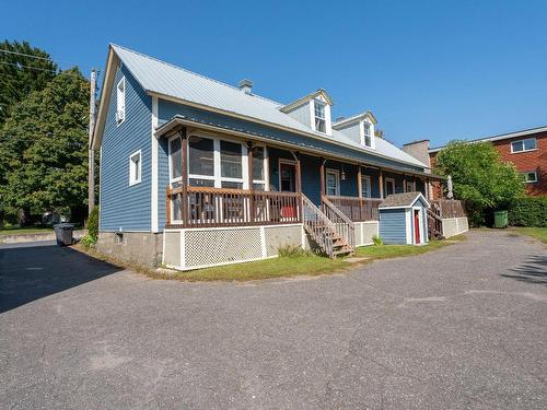 Back facade - 1248  - 1250 Rue St-André, Acton Vale, QC - Outdoor With Deck Patio Veranda