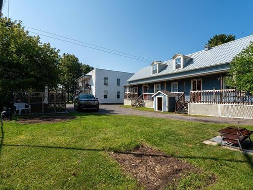 Backyard - 1248  - 1250 Rue St-André, Acton Vale, QC - Outdoor With Deck Patio Veranda