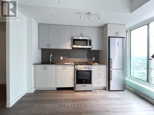 410 - 1195 The Queensway, Toronto, ON - Indoor Photo Showing Kitchen With Stainless Steel Kitchen