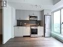 410 - 1195 The Queensway, Toronto (Islington-City Centre West), ON  - Indoor Photo Showing Kitchen With Stainless Steel Kitchen 