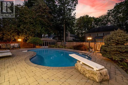 2130 Autumn Breeze Drive N, Mississauga, ON - Outdoor With In Ground Pool With Deck Patio Veranda With Backyard