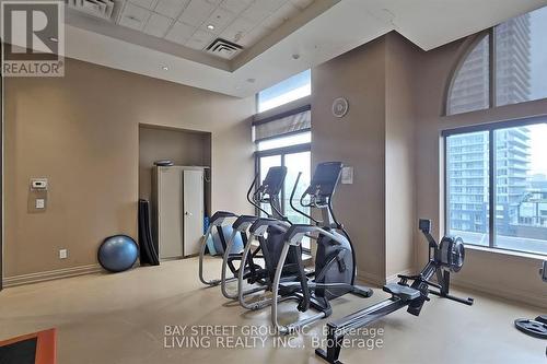 2806 - 385 Prince Of Wales Drive, Mississauga, ON - Indoor Photo Showing Gym Room