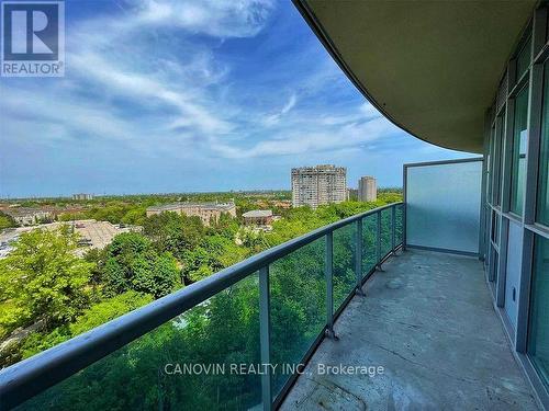 911 - 80 Absolute Avenue N, Mississauga (City Centre), ON - Outdoor With Balcony With View