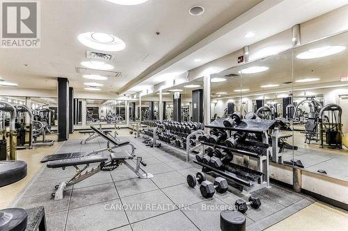 911 - 80 Absolute Avenue N, Mississauga, ON - Indoor Photo Showing Gym Room