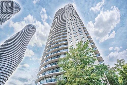 911 - 80 Absolute Avenue N, Mississauga, ON - Outdoor With Balcony With Facade