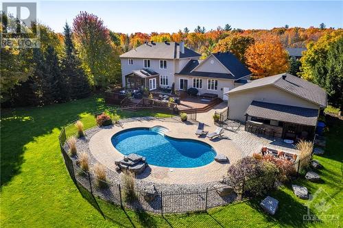 1882 Rocklane Drive, Kanata, ON - Outdoor With In Ground Pool With Deck Patio Veranda With Backyard