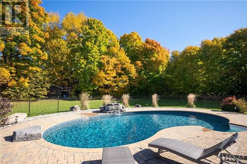 1882 Rocklane Drive, Kanata, ON - Outdoor With In Ground Pool With Deck Patio Veranda With Backyard