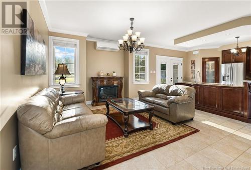 11 Brinner Road, Moncton, NB - Indoor Photo Showing Living Room With Fireplace