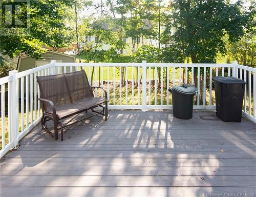 24 Shannon Drive, Moncton, NB - Outdoor With Deck Patio Veranda With Exterior