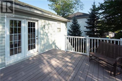 24 Shannon Drive, Moncton, NB - Outdoor With Deck Patio Veranda With Exterior