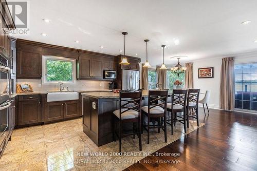 245 Lakeland Crescent, Richmond Hill (Oak Ridges Lake Wilcox), ON - Indoor Photo Showing Kitchen With Stainless Steel Kitchen With Upgraded Kitchen