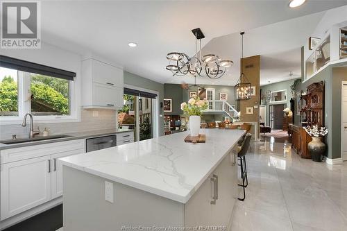 12246 Lessard, Tecumseh, ON - Indoor Photo Showing Kitchen With Upgraded Kitchen