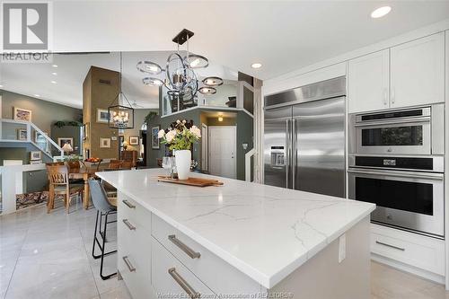 12246 Lessard, Tecumseh, ON - Indoor Photo Showing Kitchen With Upgraded Kitchen