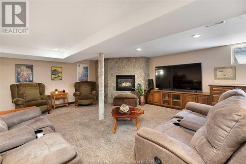 12246 Lessard, Tecumseh, ON - Indoor With Fireplace