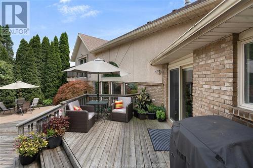 12246 Lessard, Tecumseh, ON - Outdoor With Deck Patio Veranda With Exterior