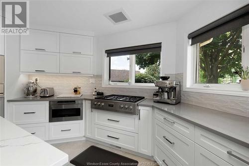 12246 Lessard, Tecumseh, ON - Indoor Photo Showing Kitchen With Upgraded Kitchen