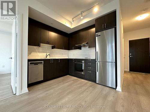 1904 - 50 Ann O'Reilly Road, Toronto (Henry Farm), ON - Indoor Photo Showing Kitchen With Stainless Steel Kitchen With Upgraded Kitchen