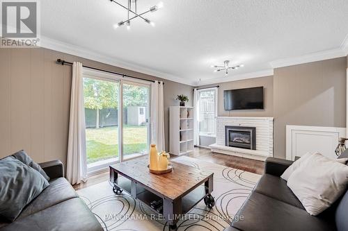 11 Park Manor Drive, Toronto (Islington-City Centre West), ON - Indoor Photo Showing Living Room With Fireplace