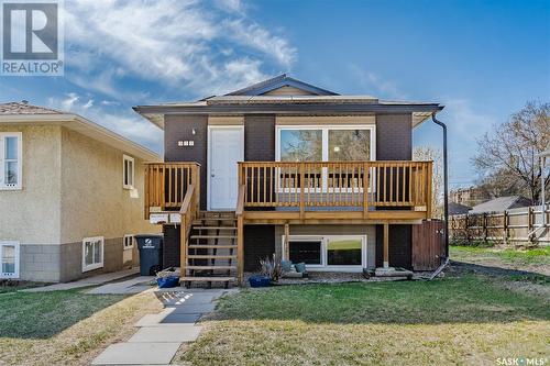 323 V Avenue S, Saskatoon, SK - Outdoor With Deck Patio Veranda