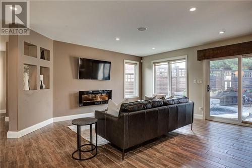 15 Platinum Place, Sudbury, ON - Indoor Photo Showing Living Room With Fireplace