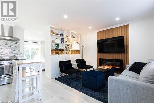 349 Third Avenue W, North Bay, ON - Indoor Photo Showing Other Room With Fireplace